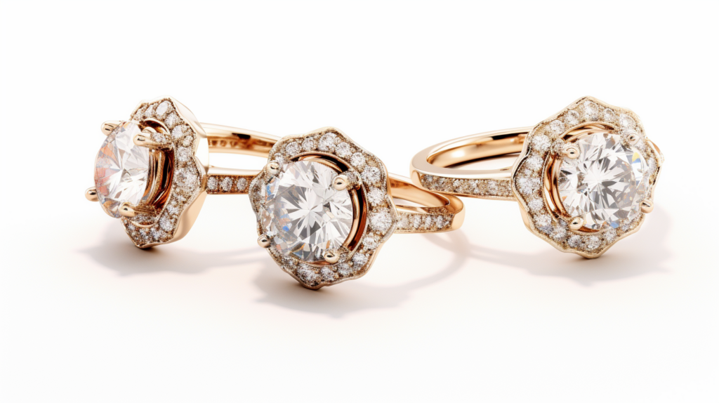 vibrant royal engagement ring styles