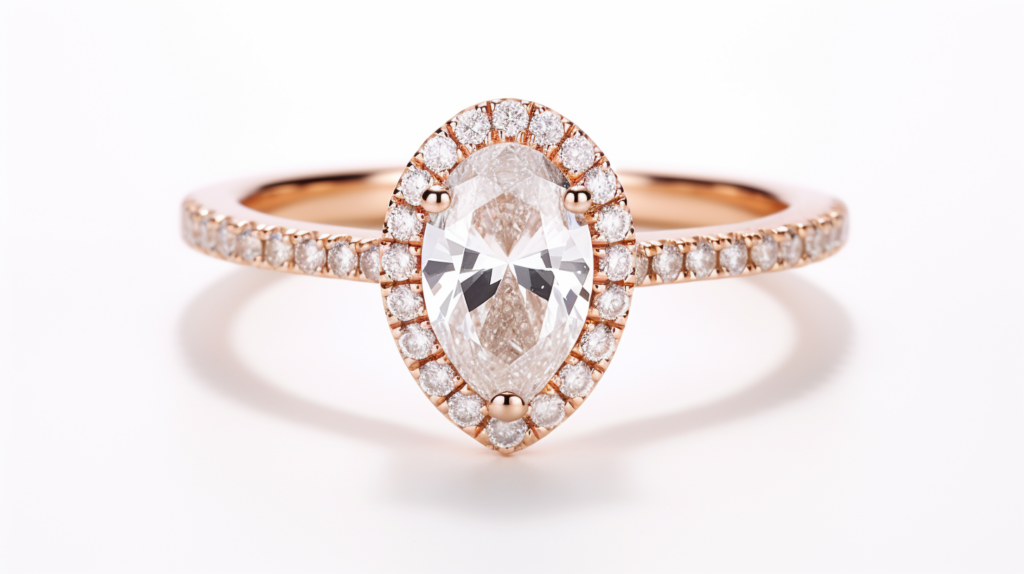 engagement ring styles before 25 on beige background