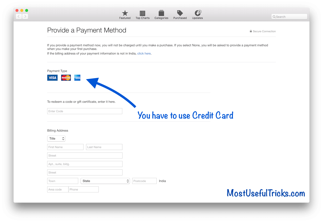 How to Create Apple ID Without Credit Card » PC/Mac/Android