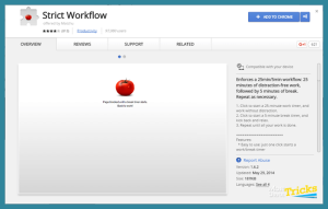 StrictWorkflow Chrome