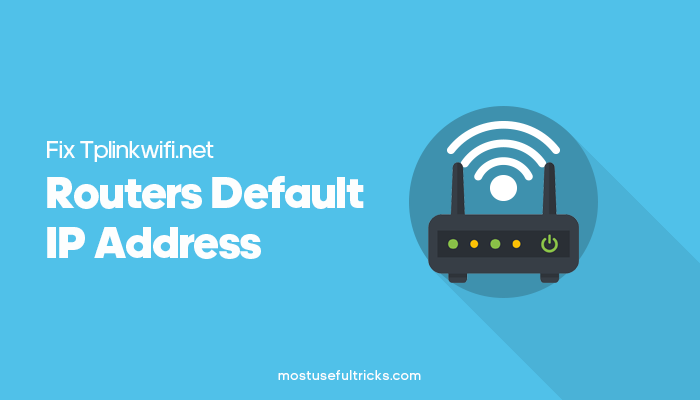 default router ip address