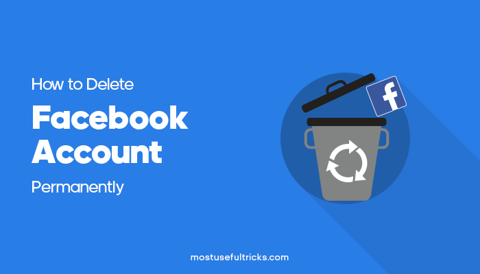 how to deactivate facebook account permanently steps