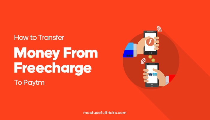 Transfer money from freecharge to PayTM
