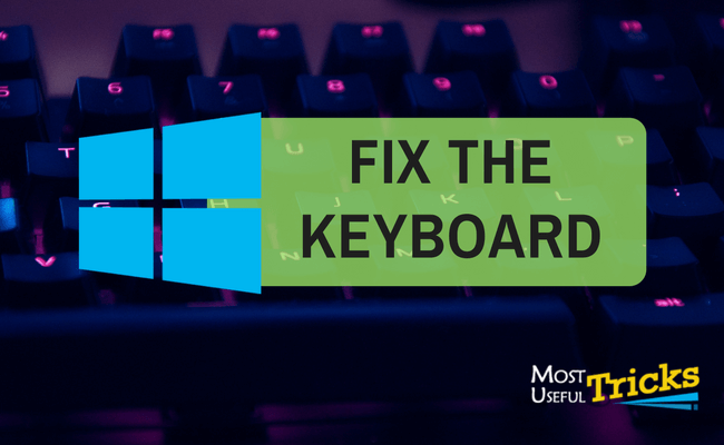 Fix The Keyboard