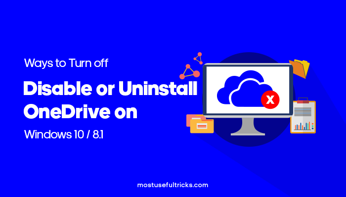 uninstall and reinstall onedrive windows 10