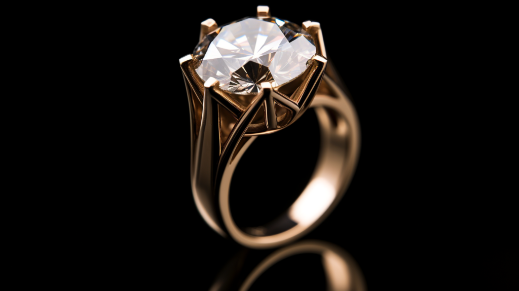 9 Carat Diamond Ring Guide setting