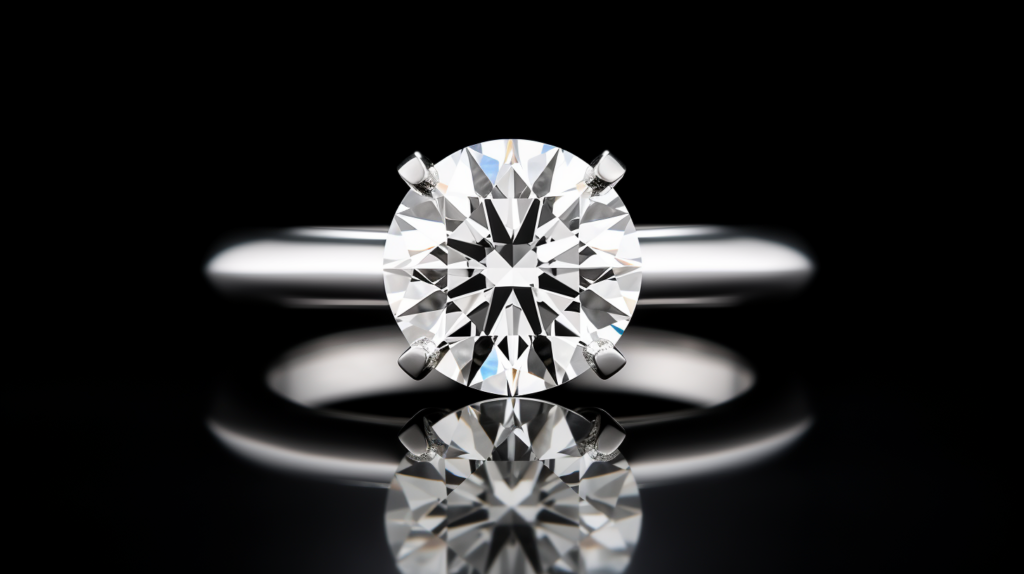 VS2 Clarity Diamonds dazzling ring