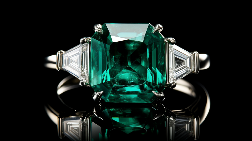 an imperial green diamond