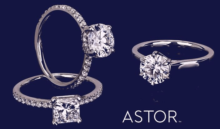 Blue Nile Astor Diamond Engagement Rings