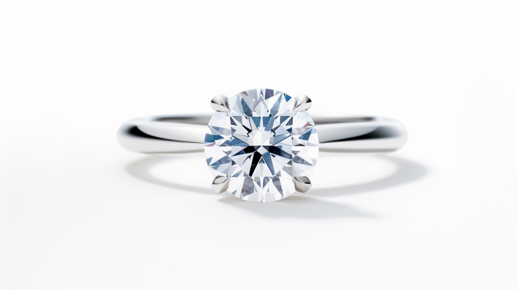 dazzling diamond ring closeup