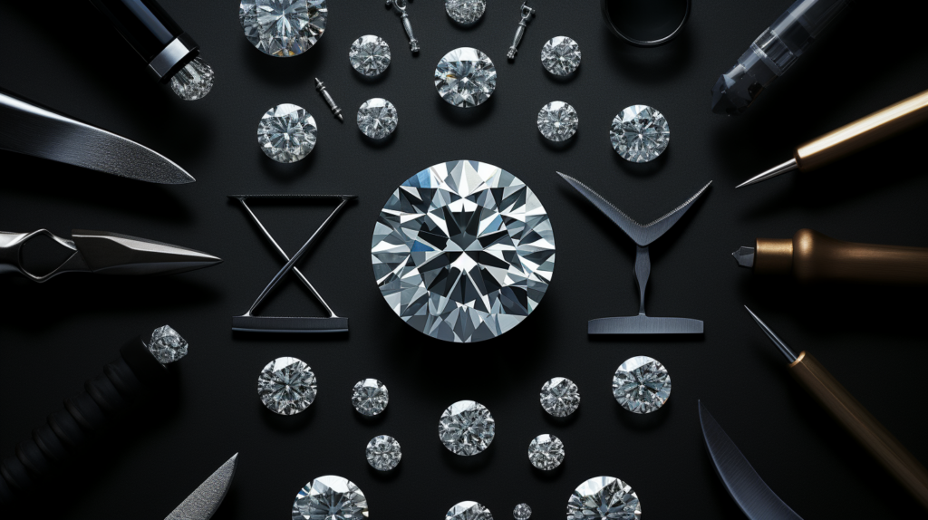 Tools in putting diamonds in every piece of jewelry