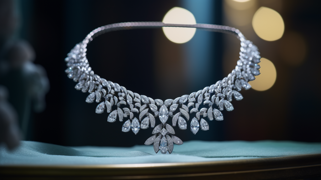 Diamond Necklace Buying Guide sparkling