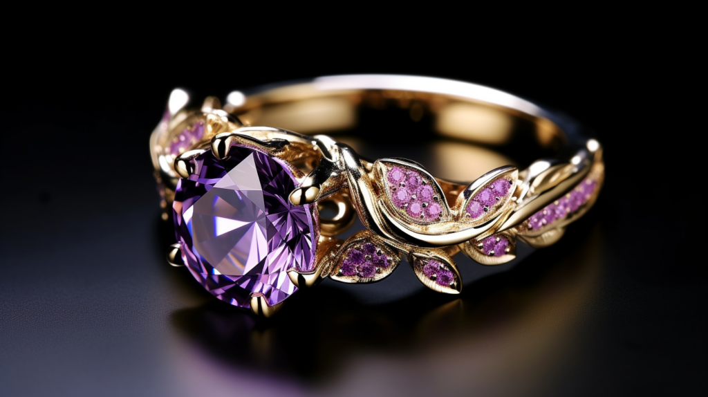 Guide to Amethyst Engagement Rings gems