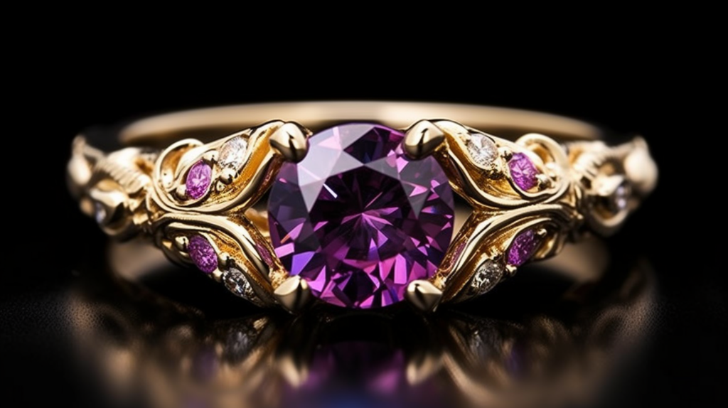 Guide to Amethyst Engagement Rings vintage