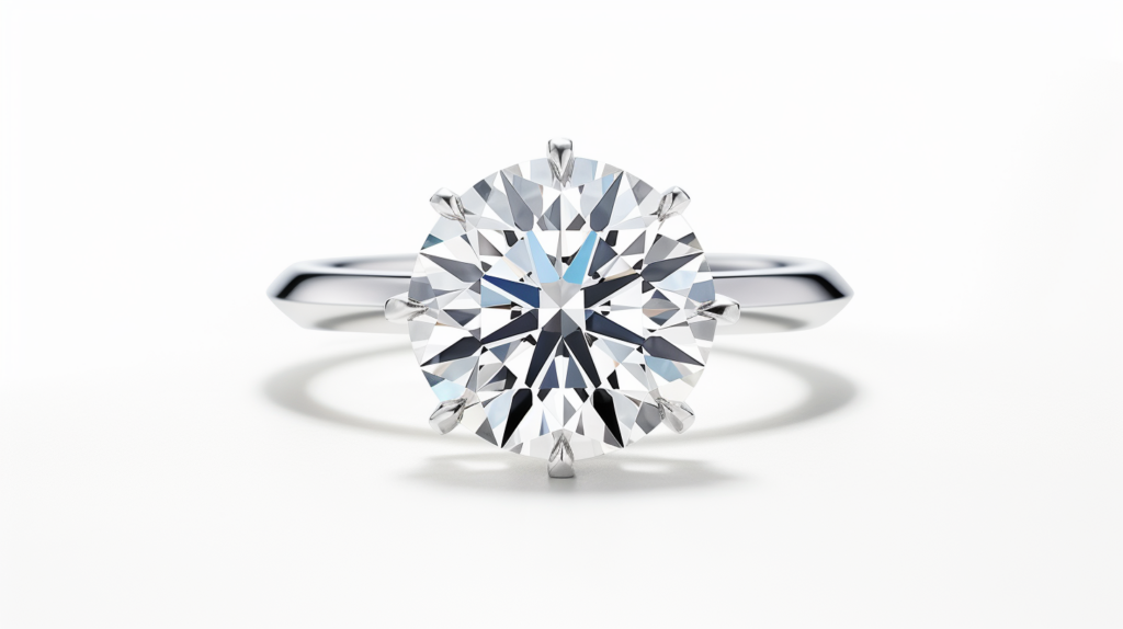 diamond ring in the James Allen Diamond Rings Review