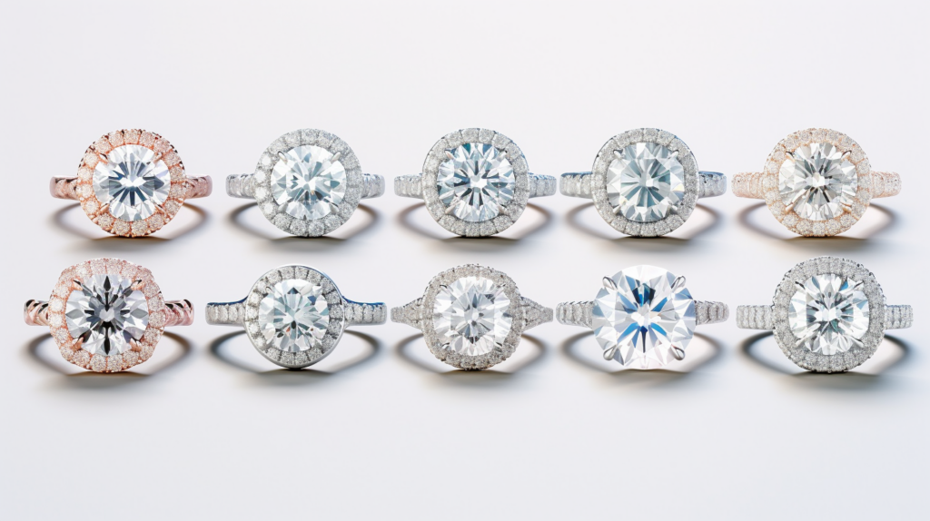 multiple diamond rings in the James Allen Diamond Rings Review