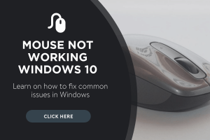 mouse not working windows 10