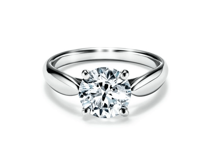 Tiffany Harmony Round Brilliant Engagement Ring