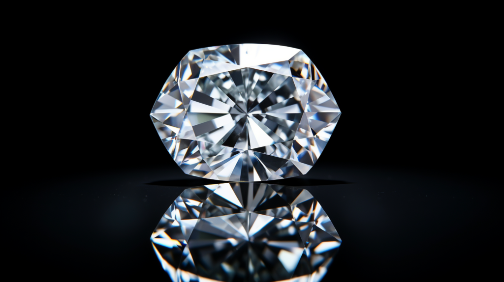 elegant cut of a diamond
