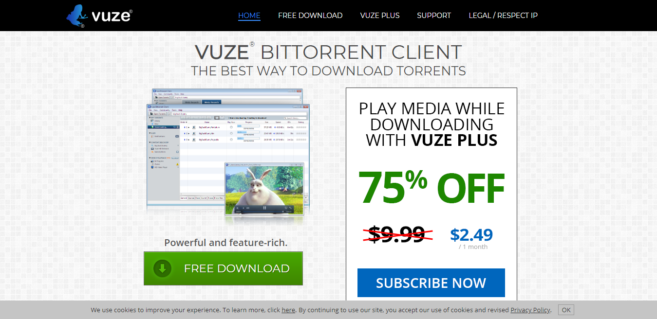 vuze torrent software free download