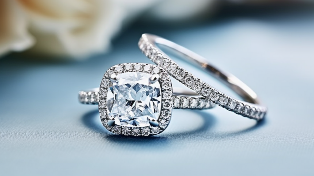 Wedding Bands for Halo Engagement rings Guide engagement