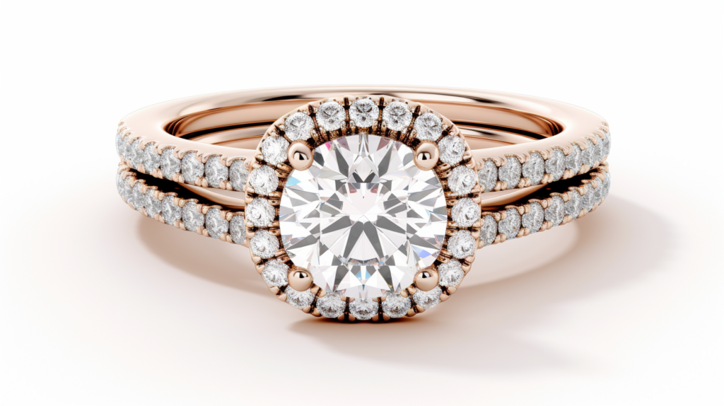 Wedding Bands for Halo Engagement Rings Guide sparkling