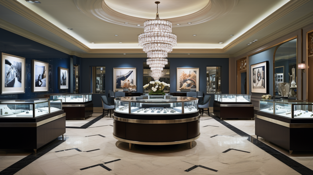 A sneak peek of the Windsor Jewelers' establishment. 