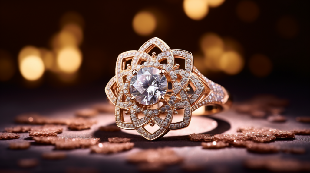 An elegant piece of jewelry from Windsor Jewelers. 