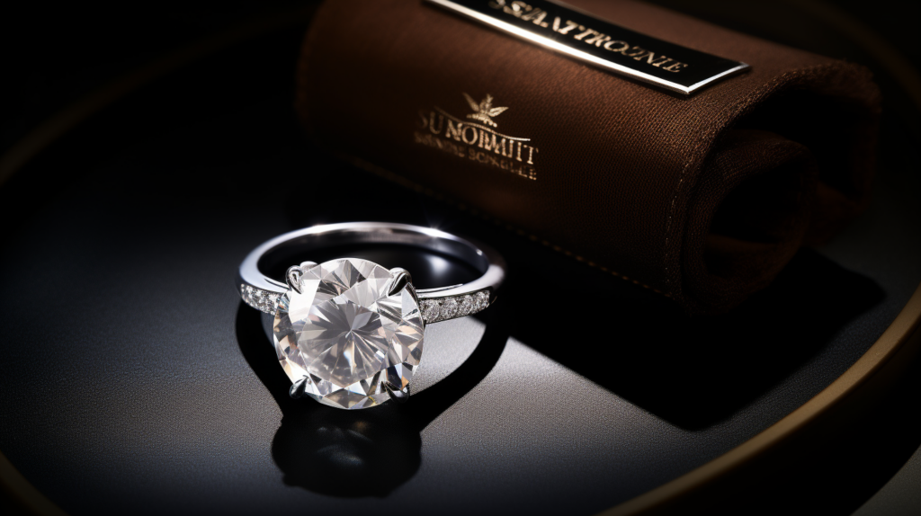 An elegant and a stunning diamond ring from Windsor Jewelers.