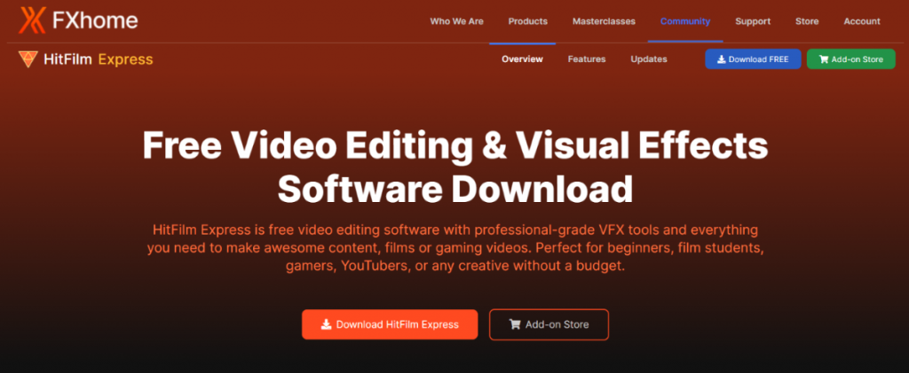 hitfilm express crop video hitfilm express crop video
