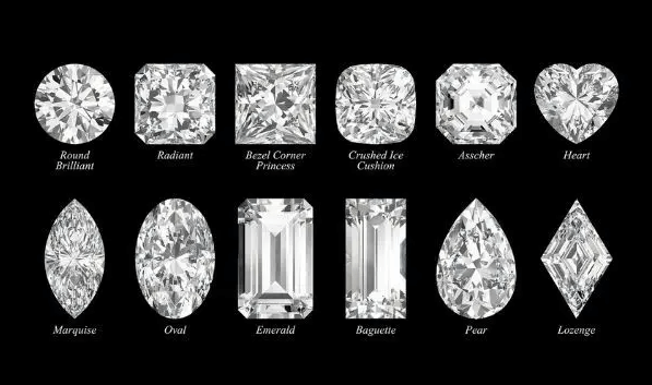 i-diamonds website shapes of diamonds
