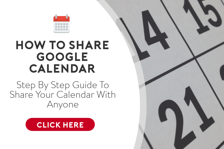 How to Share Google Calendar With Someone From Computer