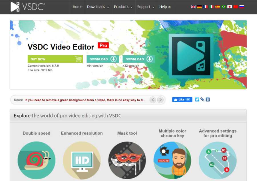 vsdc video editor