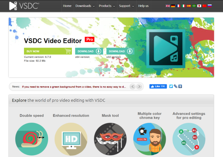 vsdc video editor pro payment